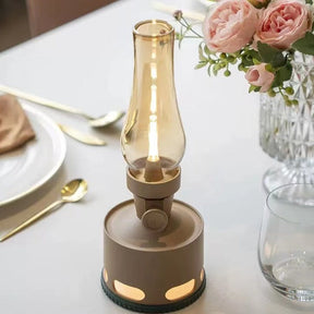 Lanterne LED Ancienne Style Rétro - Charme Nostalgique et Efficacité Énergétique