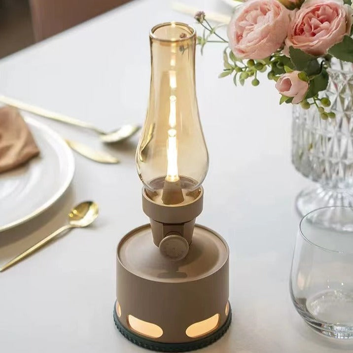 Lanterne LED Ancienne Style Rétro - Charme Nostalgique et Efficacité Énergétique