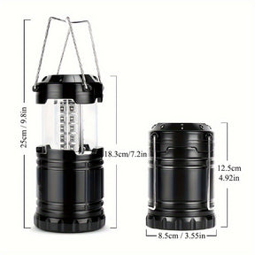 Lampe de Secours LED Rechargeable - Pliable et Luminosité Ajustable