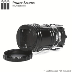 Lampe de Secours LED Rechargeable - Pliable et Luminosité Ajustable