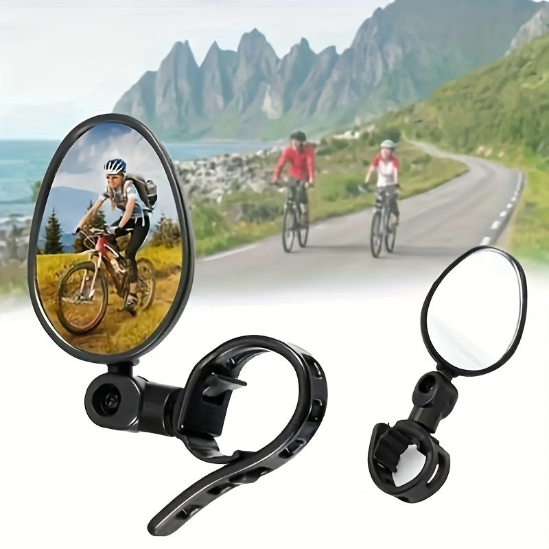 Miroirs de Vélo Arrière Universels - Visibilité Optimale et Sécurité Renforcée