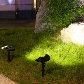 Projecteur Solaire de Jardin - 9 Couleurs LED pour Éclairage Extérieur