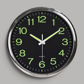 Horloge Murale Silencieuse Rétroéclairée - Design Élégant et Ambiance Apaisante