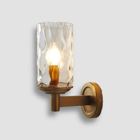 Applique Murale en Verre Élégante - Éclairage Chaud pour Ambiance Luxueuse