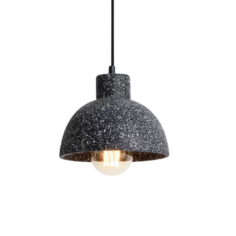 Lampe Suspendue en Béton Design - Élégance Industrielle et Cordon Réglable