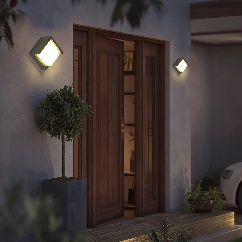 Applique Murale Extérieure LED - Éclairage Puissant et Durable