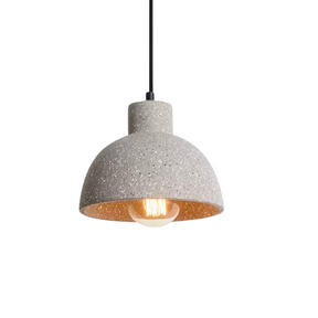 Lampe Suspendue en Béton Design - Élégance Industrielle et Cordon Réglable