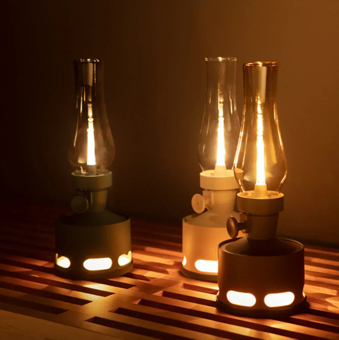 Lanterne LED Ancienne Style Rétro - Charme Nostalgique et Efficacité Énergétique