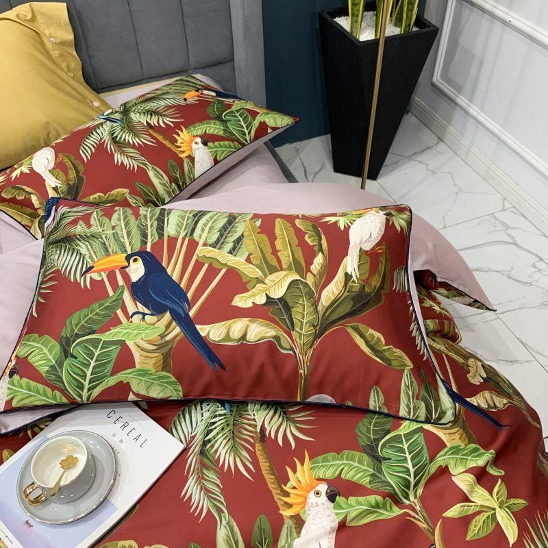 Ensemble de Couette en Coton Égyptien - Luxe Respirant et Confort Ultime