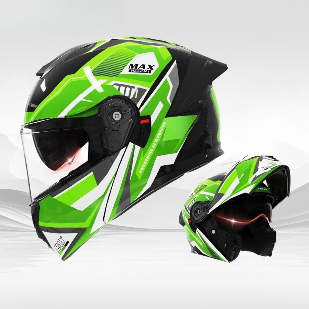 Casque de Moto Modulaire Hommes - Protection Ultime et Confort Supérieur