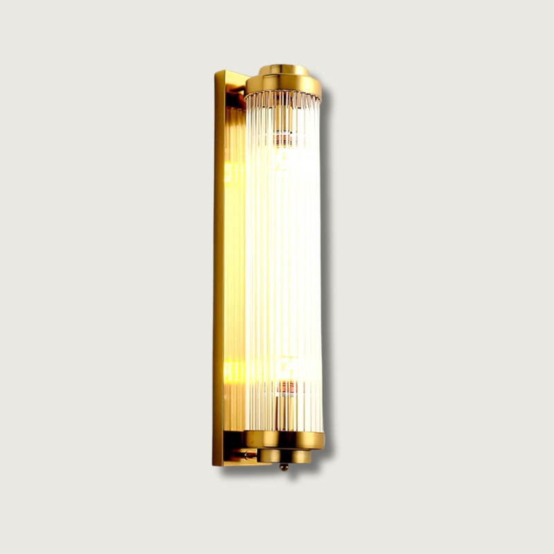 Applique Murale LED en Or - Design Élégant et Durable