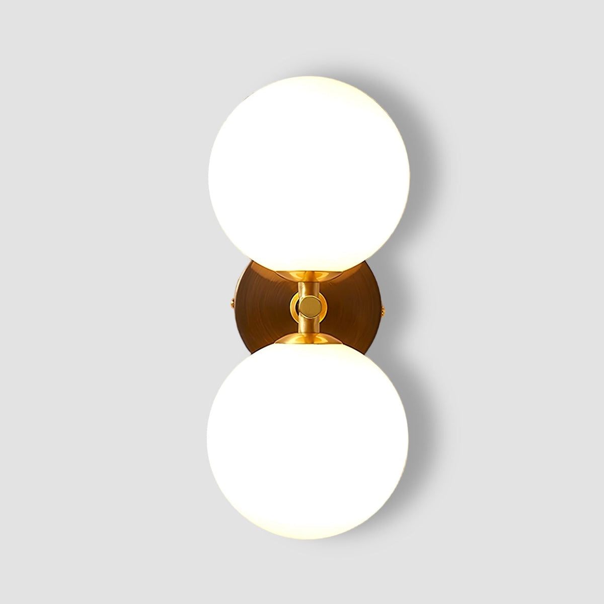 Applique Murale en Or Design Élégant - Luxe Mondial et Éclairage LED Durable