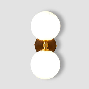 Applique Murale en Or Design Élégant - Luxe Mondial et Éclairage LED Durable