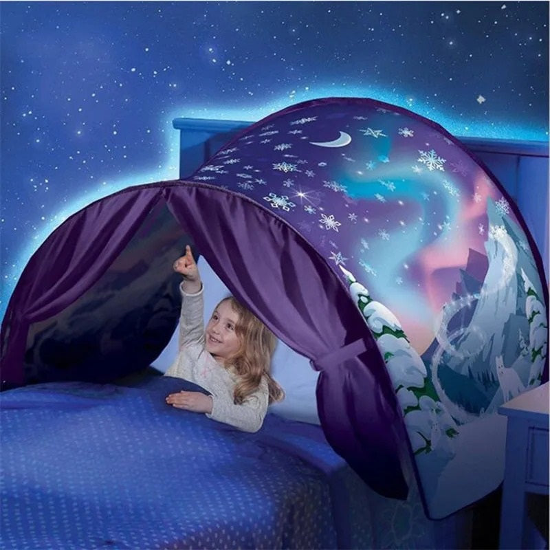 Tente de Sommeil pour Enfants - Crée un Espace Magique et Apaisant