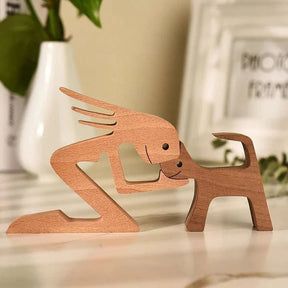 Figurines Animalières en Bois - Décoration Écologique et Artisanale