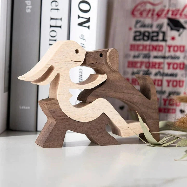 Figurines Animalières en Bois - Décoration Écologique et Artisanale