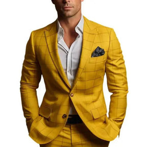 Veste Élégante pour Homme - Motif en Diamant et Confort Optimal