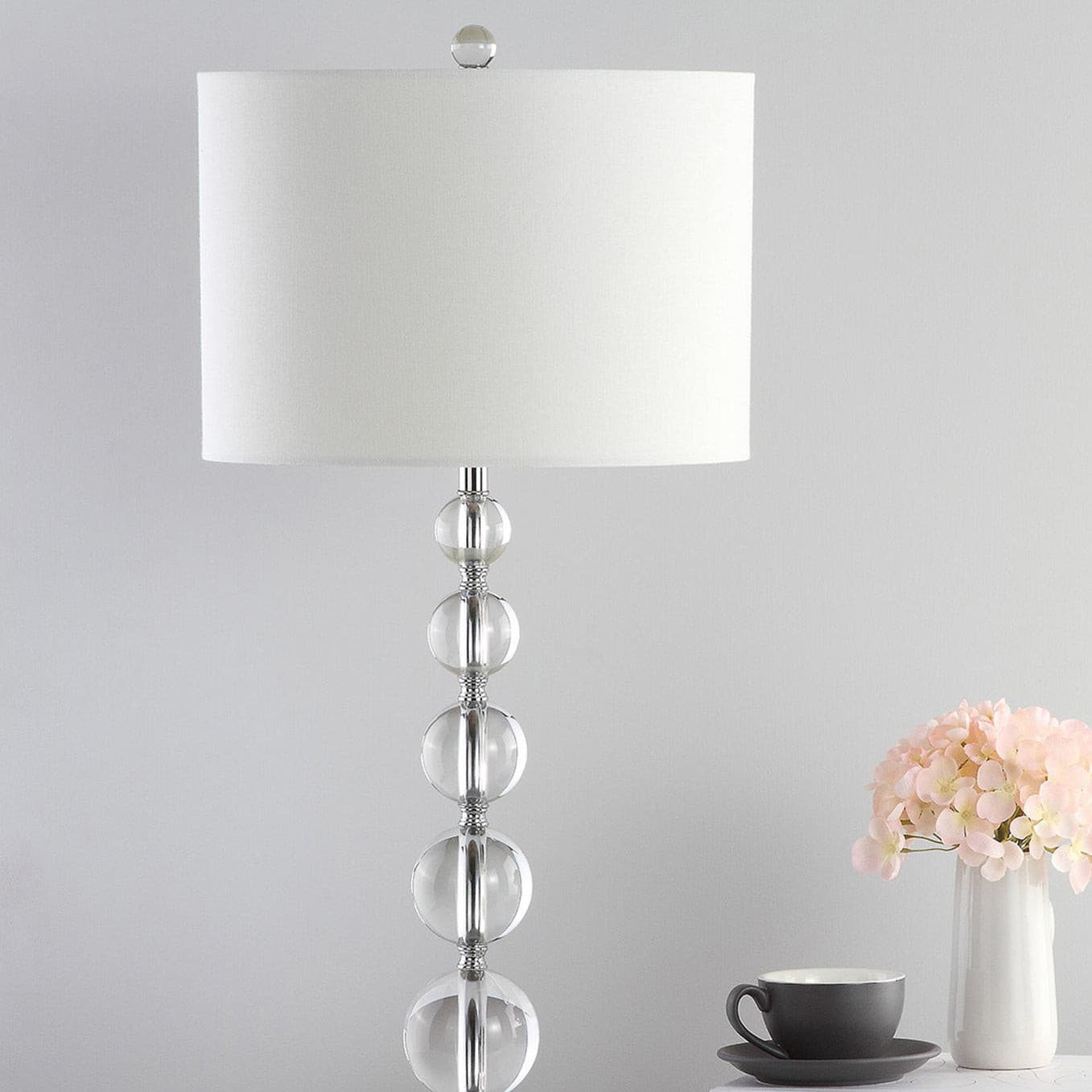 Lampe de Table en Cristal - Élégance et Ambiance Chaleureuse