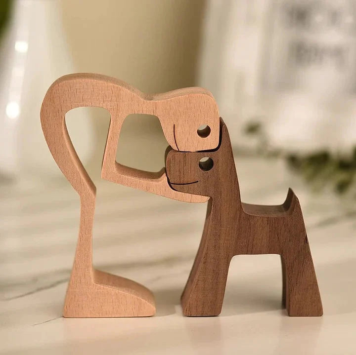 Figurines Animalières en Bois - Décoration Écologique et Artisanale