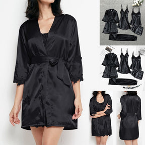 Ensemble de Pyjama de Luxe - Confort Ultime en Velours Soyeux