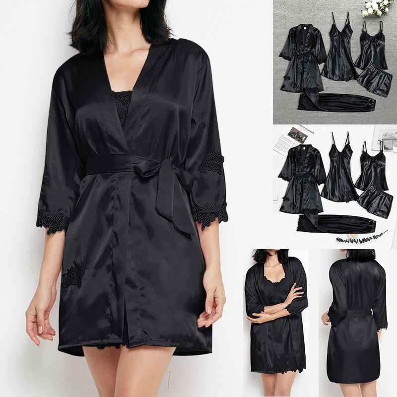 Ensemble de Pyjama de Luxe - Confort Ultime en Velours Soyeux