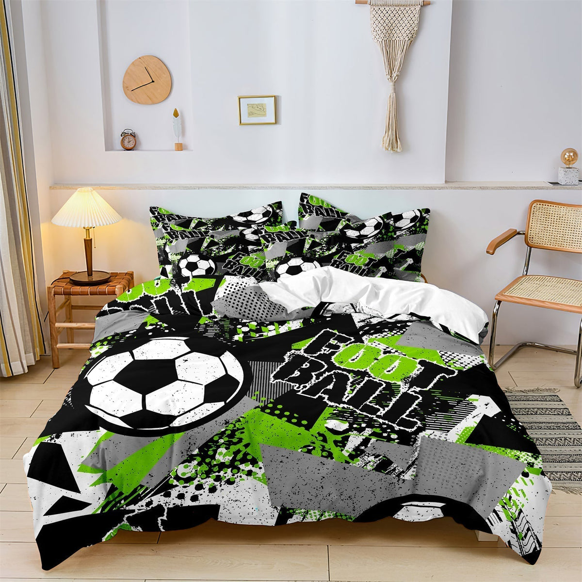 Literie de Football pour Enfants - Confort et Style pour Jeunes Fans