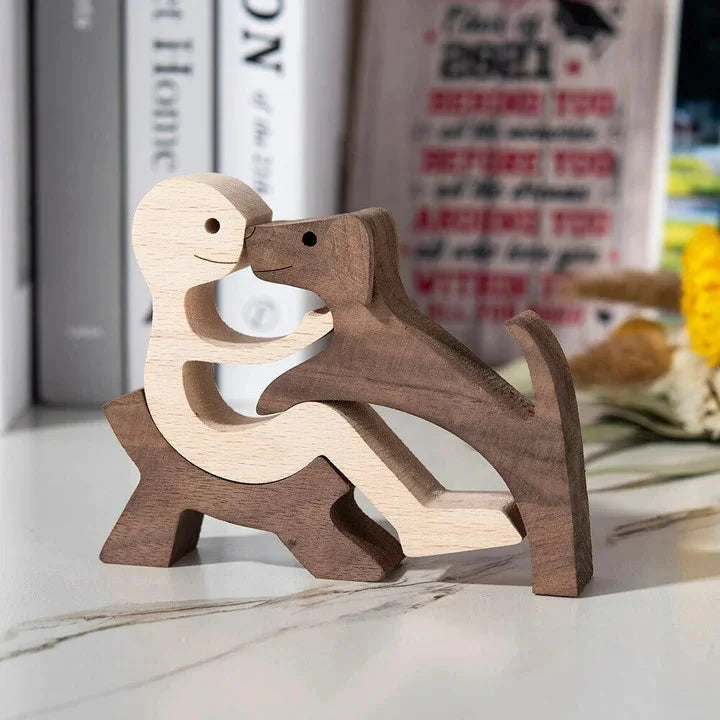 Figurines Animalières en Bois - Décoration Écologique et Artisanale