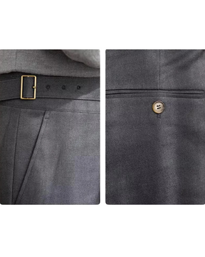 Pantalon Sur-Mesure Élégant pour Hommes - Polyvalent et Résistant aux Rides