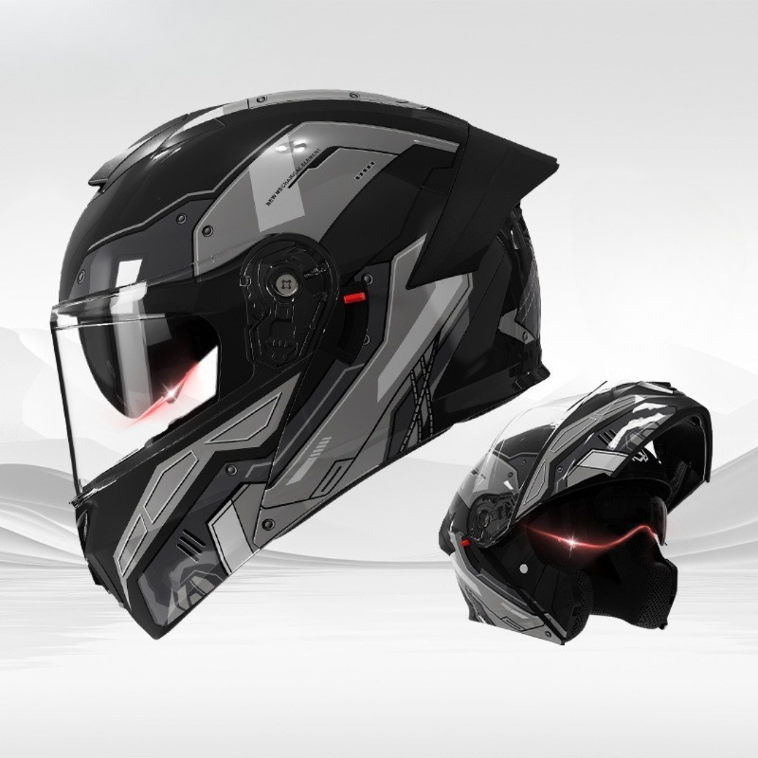 Casque de Moto Modulaire Hommes - Protection Ultime et Confort Supérieur