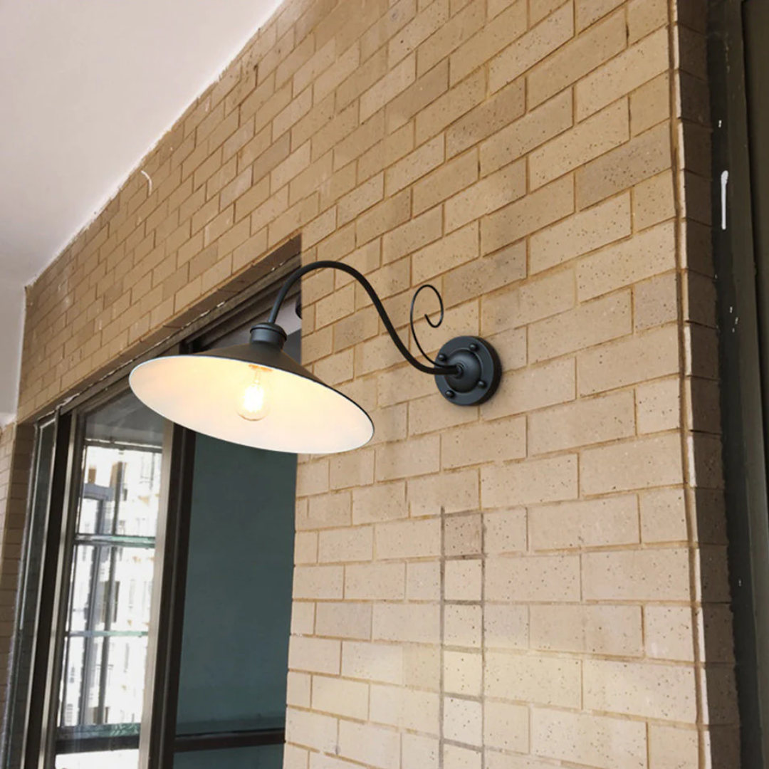 Lampe Murale Extérieure Vintage - Éclairage Étanche et Écoénergétique