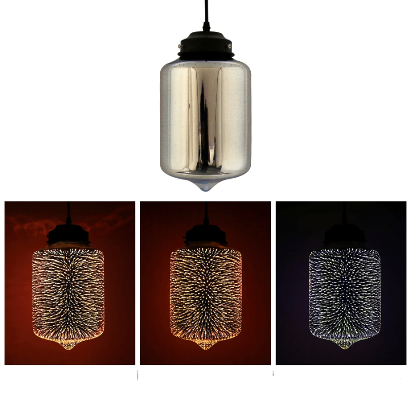 Lampe en Verre Écologique - Design Élégant et Lumineux
