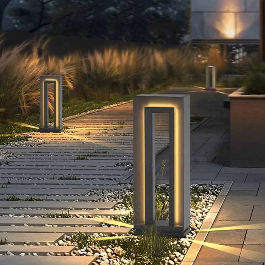 Lampe Solaire d'Extérieur - Éclairage Résistant aux Intempéries et Écologique