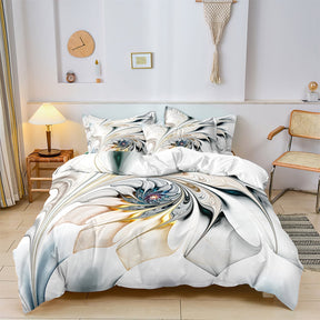 Ensemble de Literie Artistique Colorée - Confort et Style pour Votre Chambre