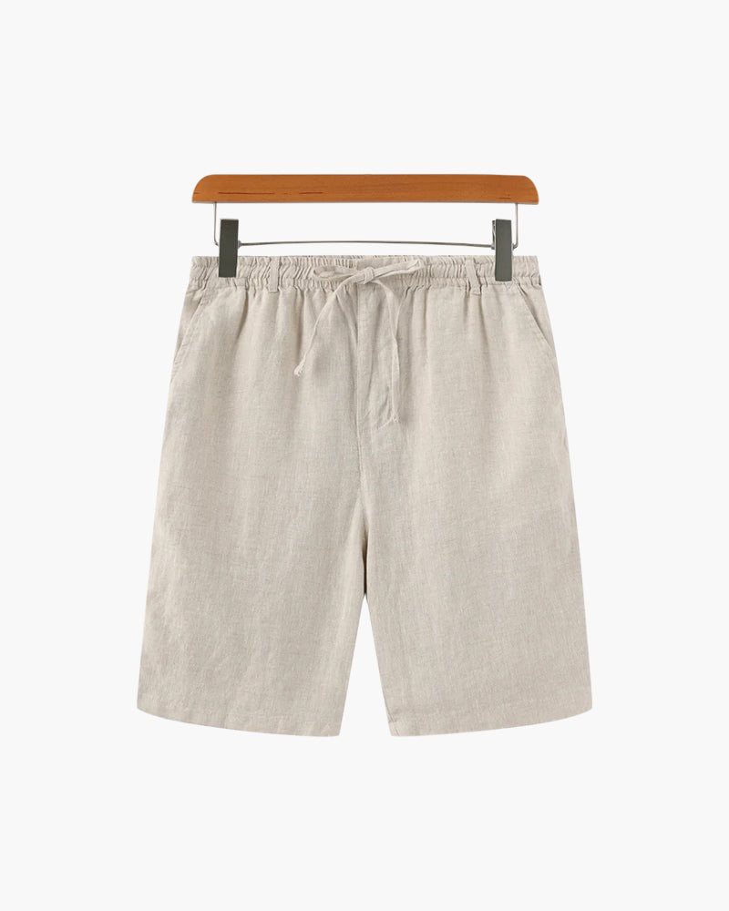 Shorts en Lin Respirant - Confort Léger pour Été Élégant