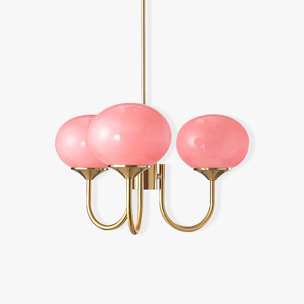 Suspension Chic en Guimauve - Éclat Doux et Élégant pour Intérieur