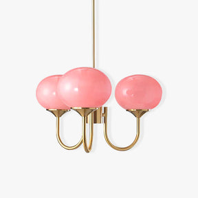 Suspension Chic en Guimauve - Éclat Doux et Élégant pour Intérieur