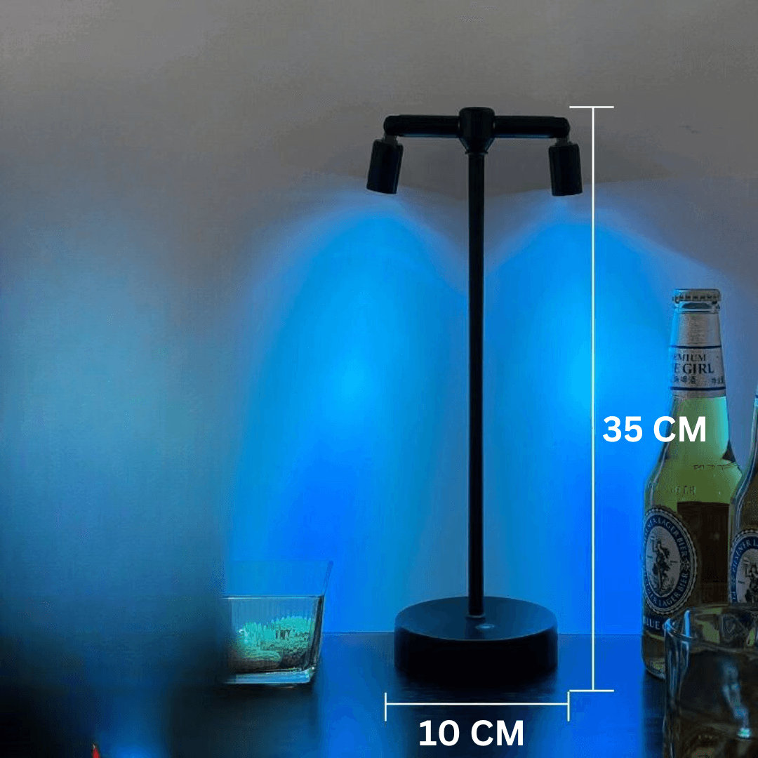 Lampe de Bureau Vintage Tactile - Éclairage Élégant et Portable