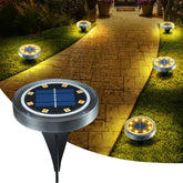 Lumières Solaires de Jardin - Éclairage LED Étanche et Écologique