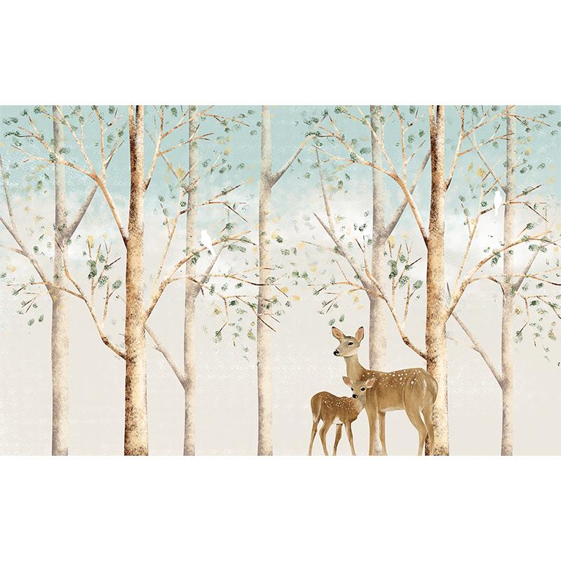 Deer Wallpaper Custom Print