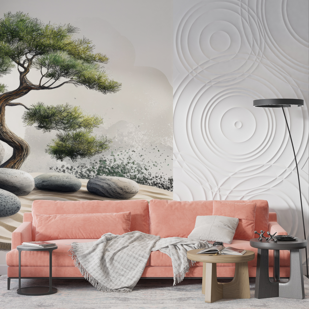 Papier Peint Zen Arbre Japonais