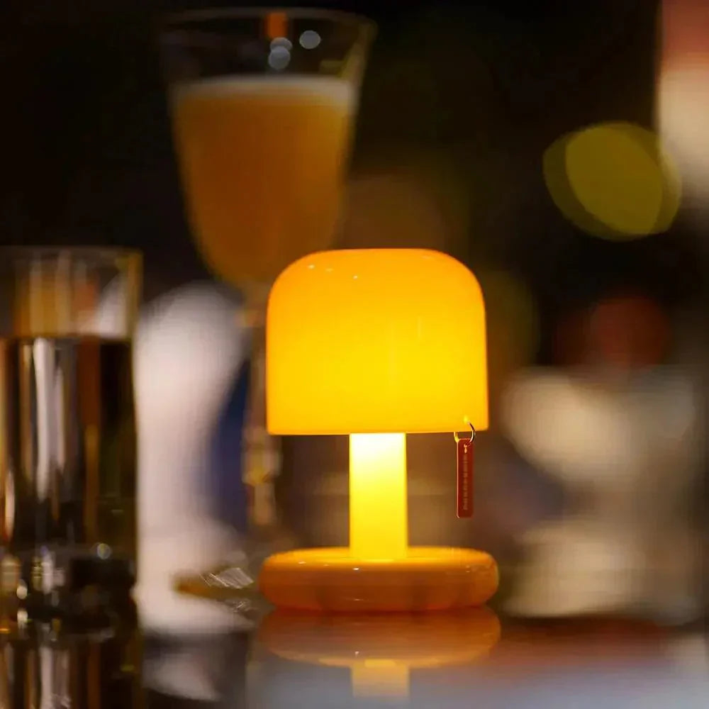 Lampe de Table Rechargeable - Atmosphère Romantique et Sereine