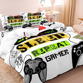 Literie Gamer pour Enfants - Design Cool et Confortable