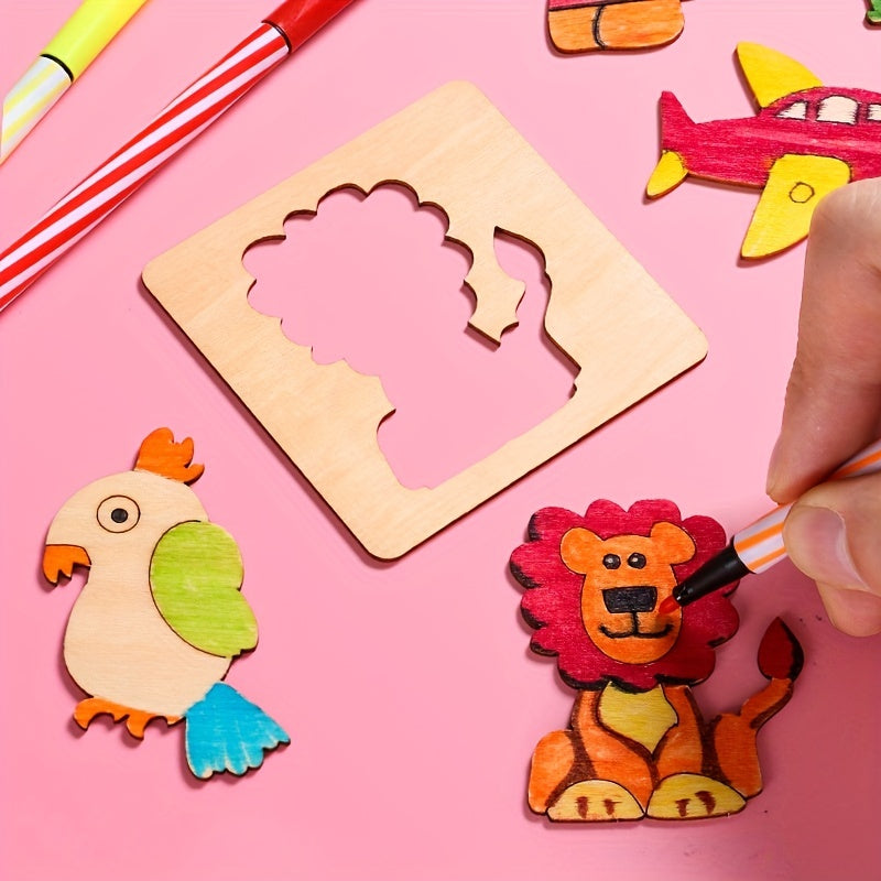 Ensemble de Dessin Montessori 20 Pièces - Développe Créativité et Motricité Fine
