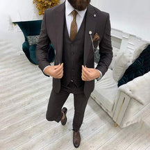 Costume Slim-Fit Élégant pour Hommes - Confort et Style pour Toutes Occasions