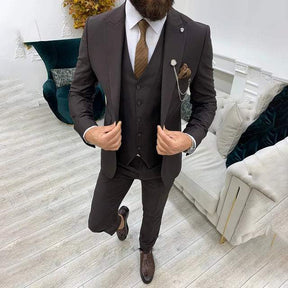Costume Slim-Fit Élégant pour Hommes - Confort et Style pour Toutes Occasions