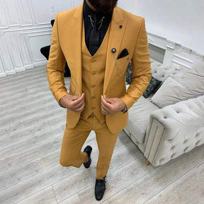 Costume Slim-Fit Élégant pour Hommes - Confort et Style pour Toutes Occasions