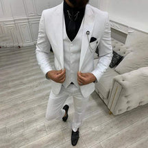 Costume Slim-Fit Élégant pour Hommes - Confort et Style pour Toutes Occasions