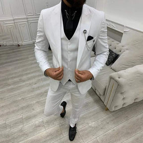 Costume Slim-Fit Élégant pour Hommes - Confort et Style pour Toutes Occasions