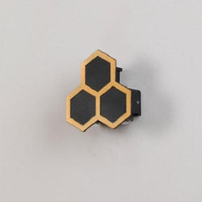 Lampe Murale LED Extérieure - Design en Nid d'Abeille Énergétiquement Efficace