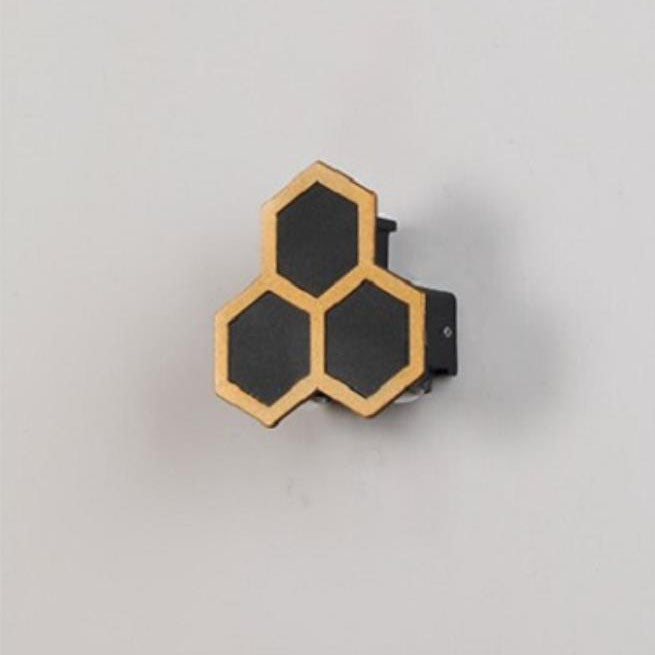Lampe Murale LED Extérieure - Design en Nid d'Abeille Énergétiquement Efficace
